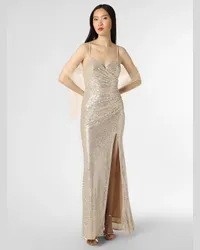 LUXUAR Abendkleid mit Stola Gold