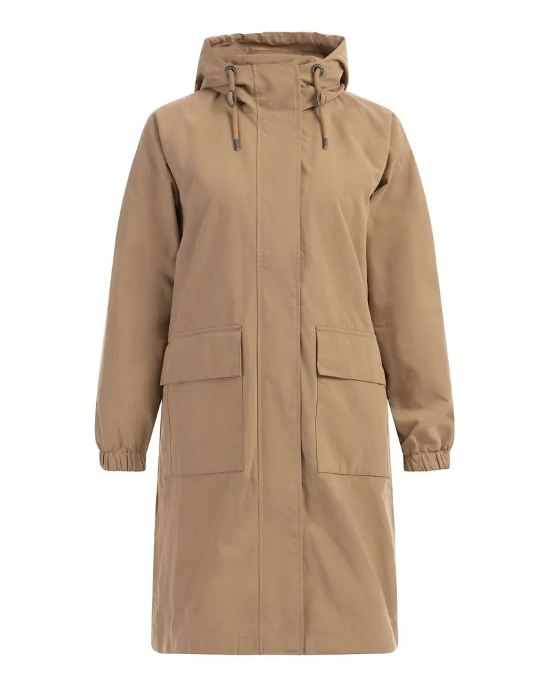 DreiMaster Leichter Baumwollparka Beige