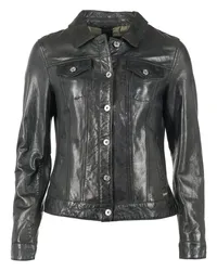 Maze Lederjacke Schwarz