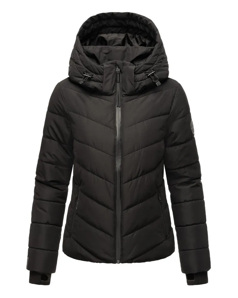 Marikoo Steppjacke Schwarz