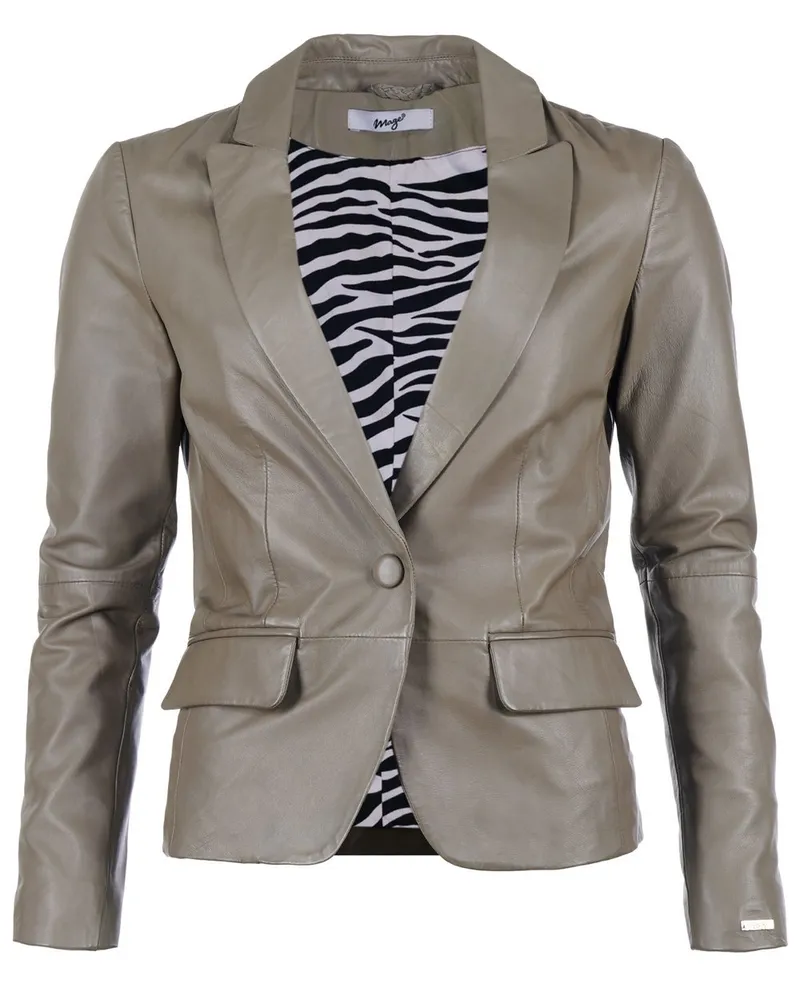 Maze Lederblazer Braun