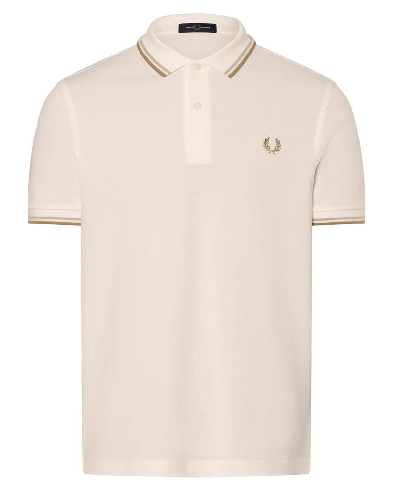 Fred Perry Poloshirt Weiß