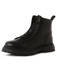 Tommy Hilfiger Boots aus Leder Schwarz