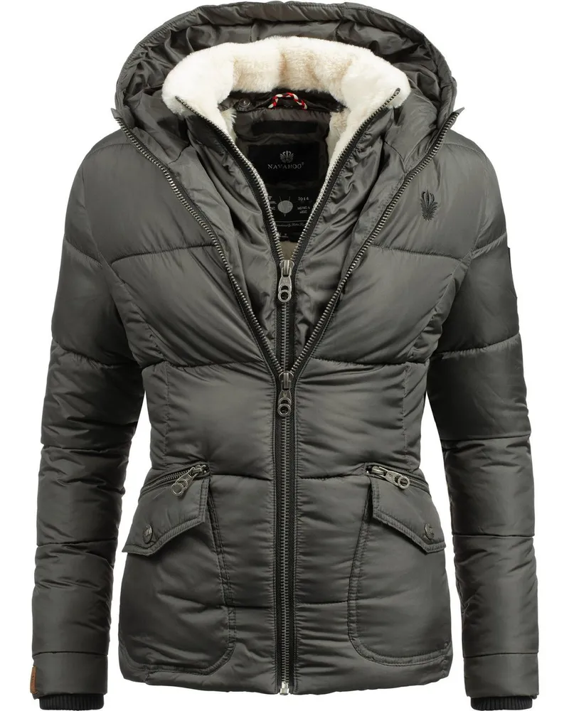 NAVAHOO Winterjacke Grau