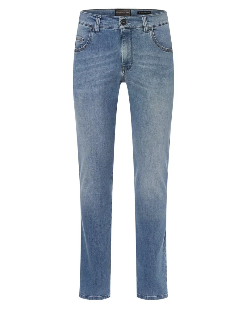 Finshley & Harding Jeans Blau