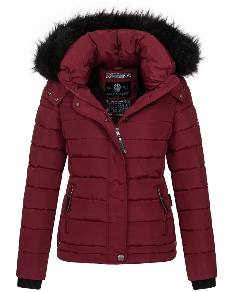 NAVAHOO Winterjacke Rot