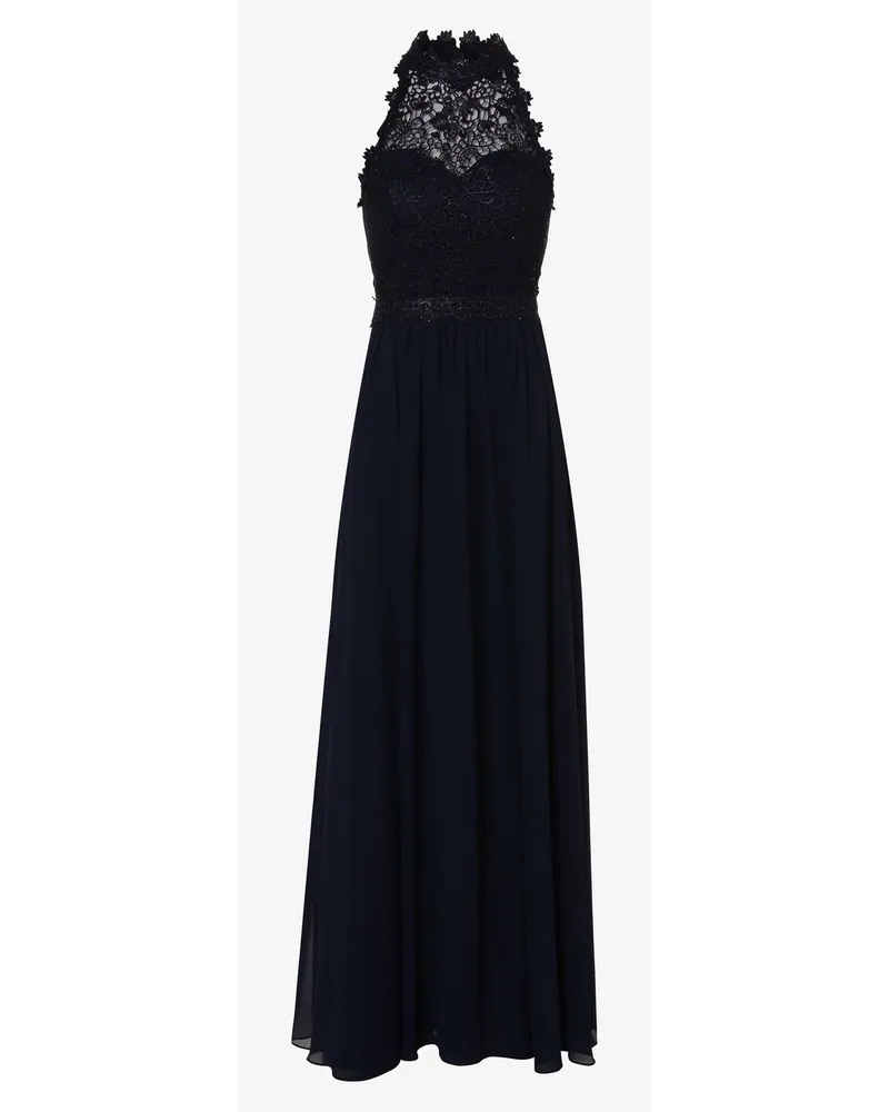 Marie Lund Abendkleid Blau