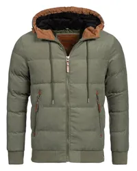 Indicode Winterjacke Grün