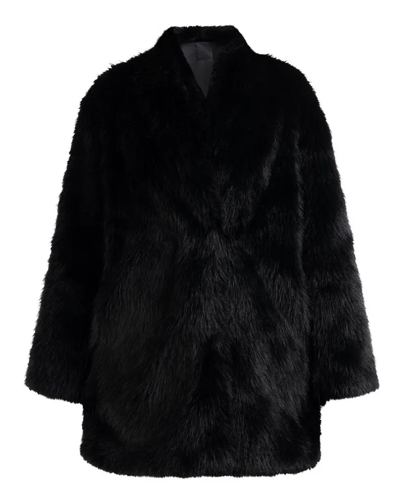 DreiMaster Faux Fur antel Schwarz