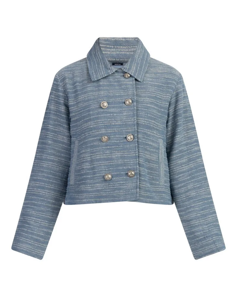 DreiMaster Kurze Carbanjacke Blau