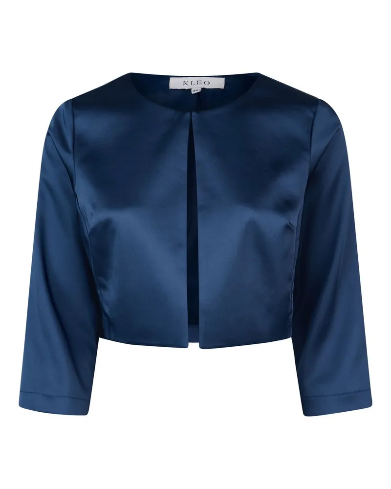 Kleo Satin-Bolero Satin Bolero Blau