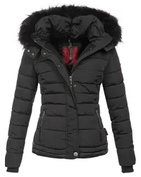 NAVAHOO Winterjacke Schwarz