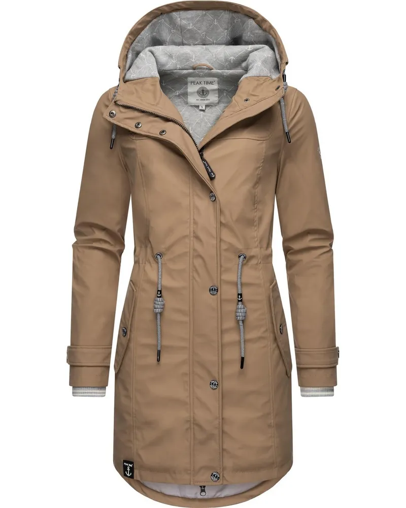 Peak Time Regenjacke Beige