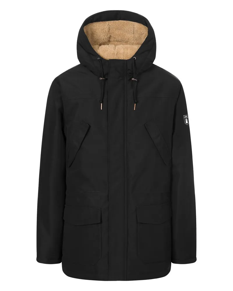 Derbe Winterjacke Schwarz