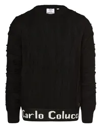 Carlo Colucci Pullover Schwarz