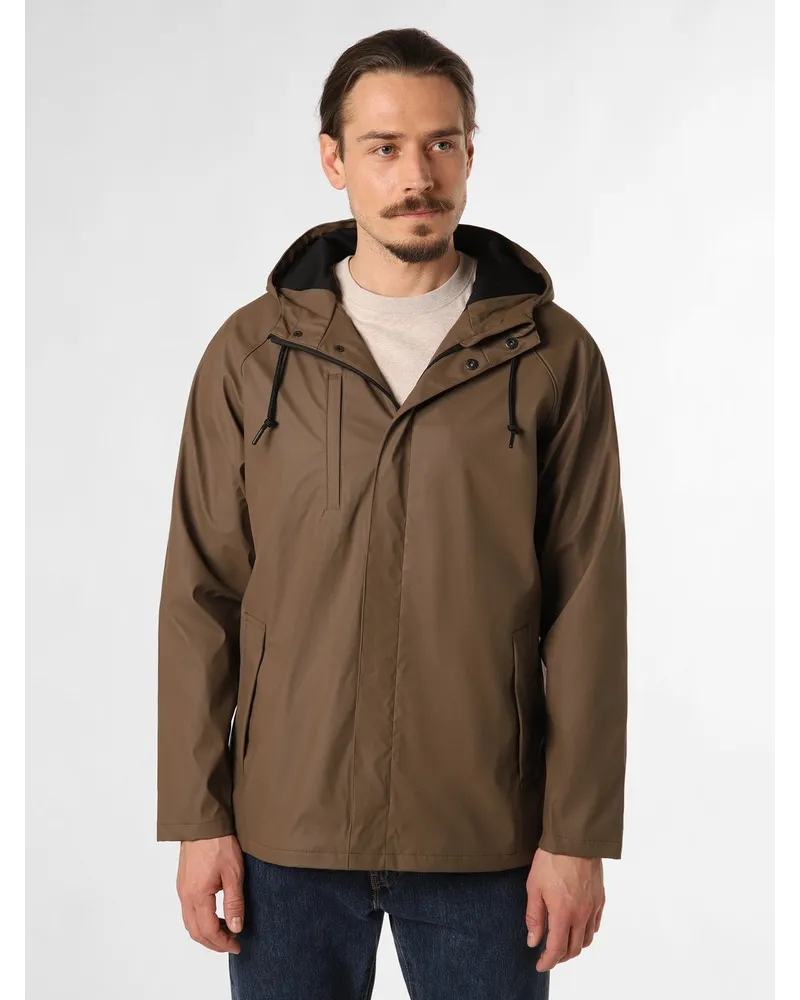 Derbe Regenjacke Braun