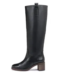 Free People Stiefel Schwarz