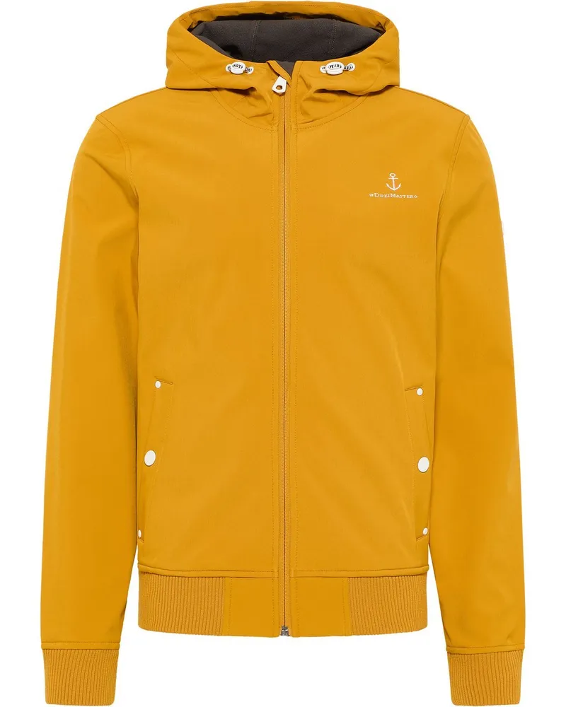 DreiMaster Softshellblouson Gelb