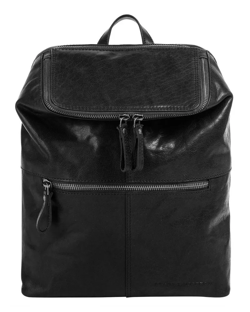 Spikes & Sparrow Rucksack Schwarz