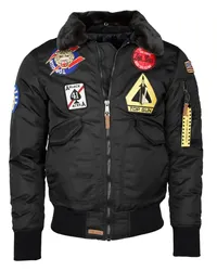 Topgun Bomberjacke Schwarz