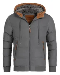 Indicode Winterjacke Grau