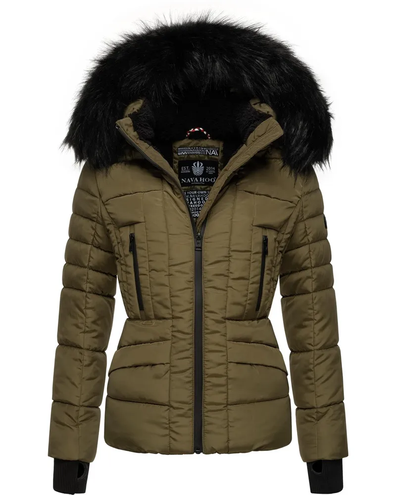 NAVAHOO Winterjacke Grün