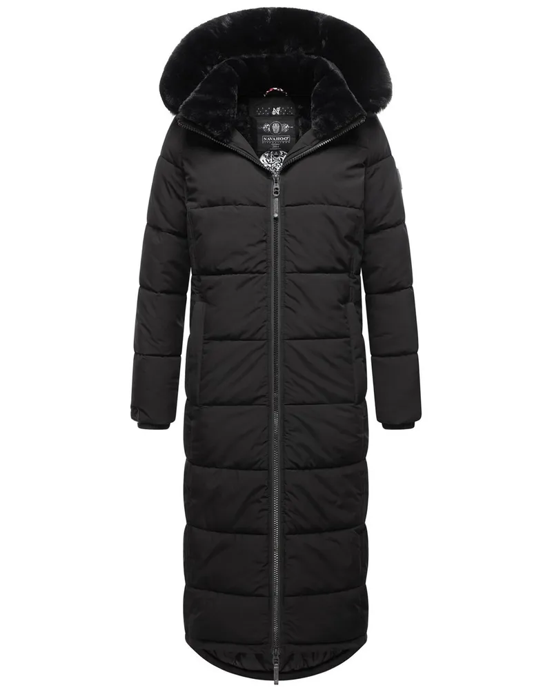 NAVAHOO Winterjacke Schwarz