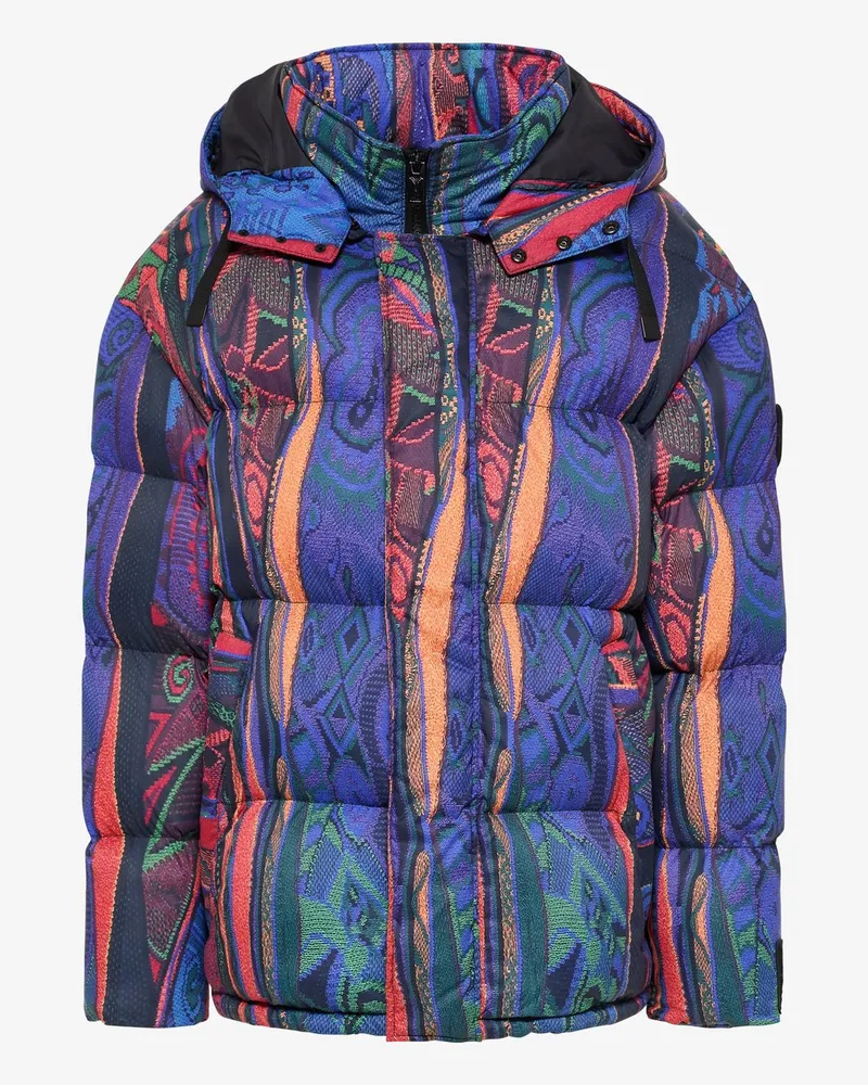 Carlo Colucci Winterjacke Mehrfarbig