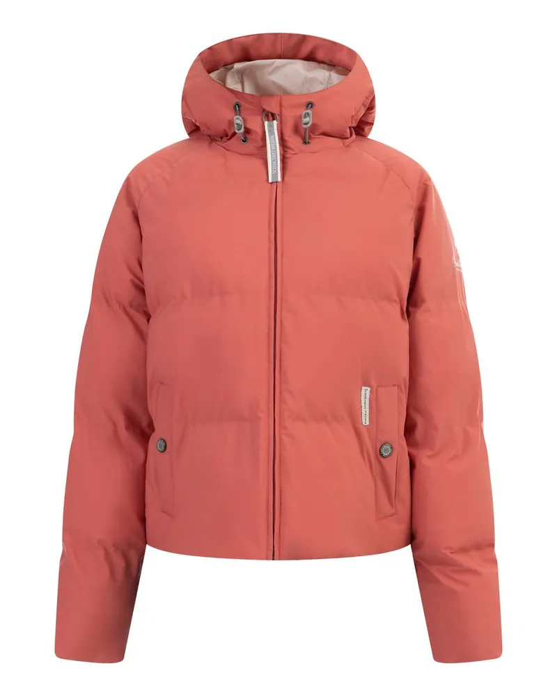 Schmuddelwedda Wattierte Winterjacke Rot