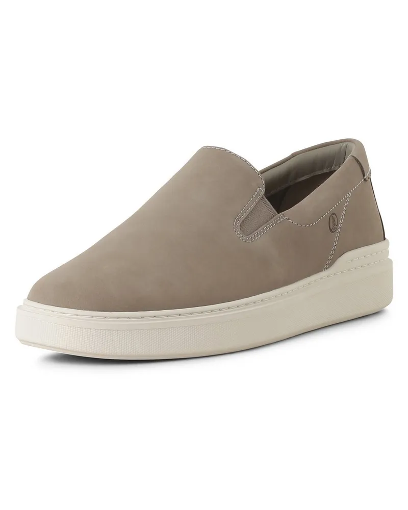 Clarks Sneaker aus Leder Grau