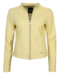 Maze Lederjacke Gelb