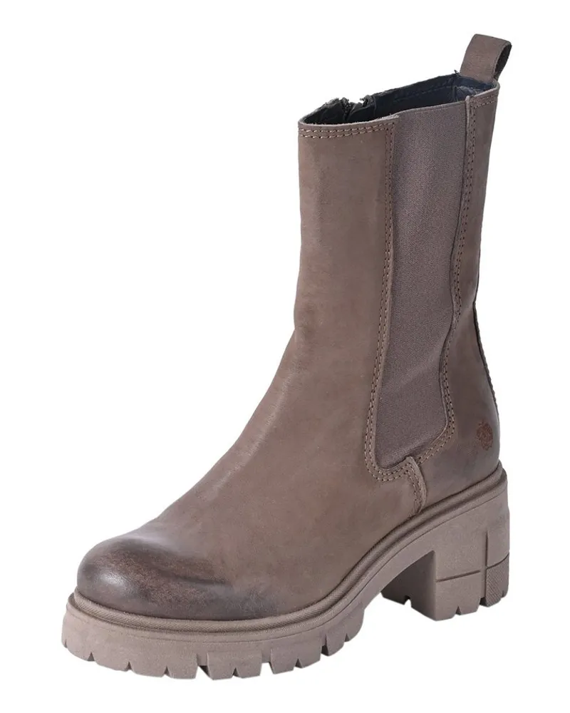 Apple of Eden Chelsea-Boots Beige