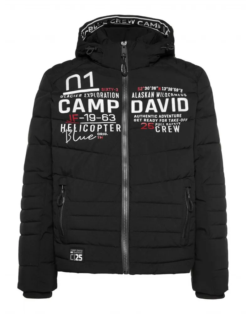 CAMP DAVID Jacke Schwarz