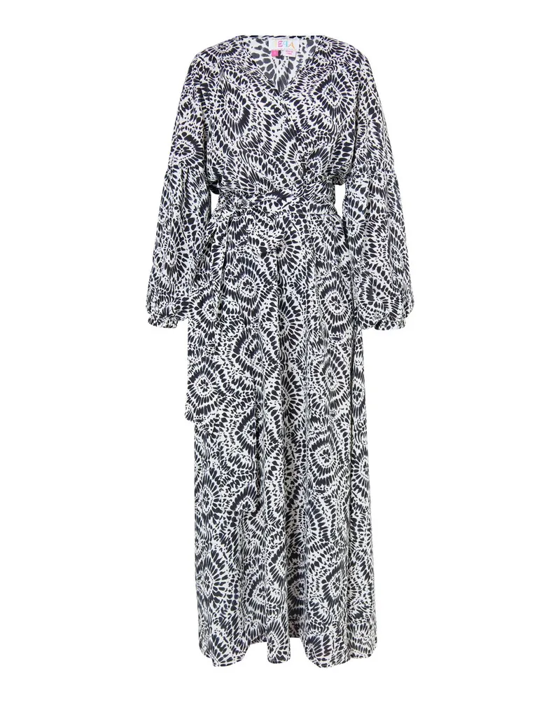 IZIA Maxikleid mit Print Schwarz