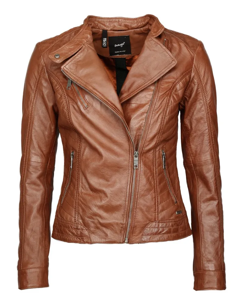 Maze Lederjacke Braun