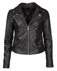 Maze Lederjacke Schwarz