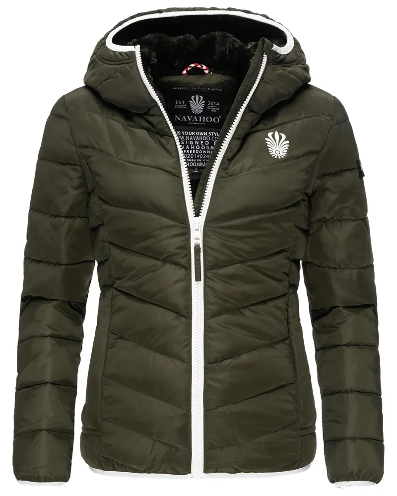 NAVAHOO Winterjacke Grün