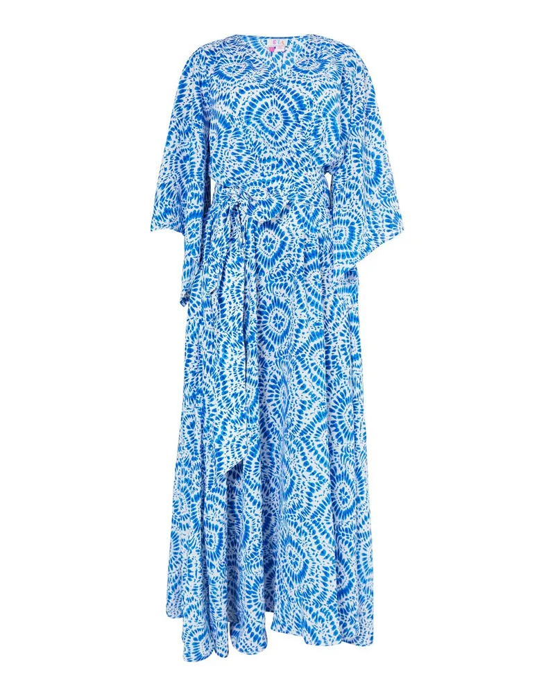 IZIA Maxikleid mit Print Blau