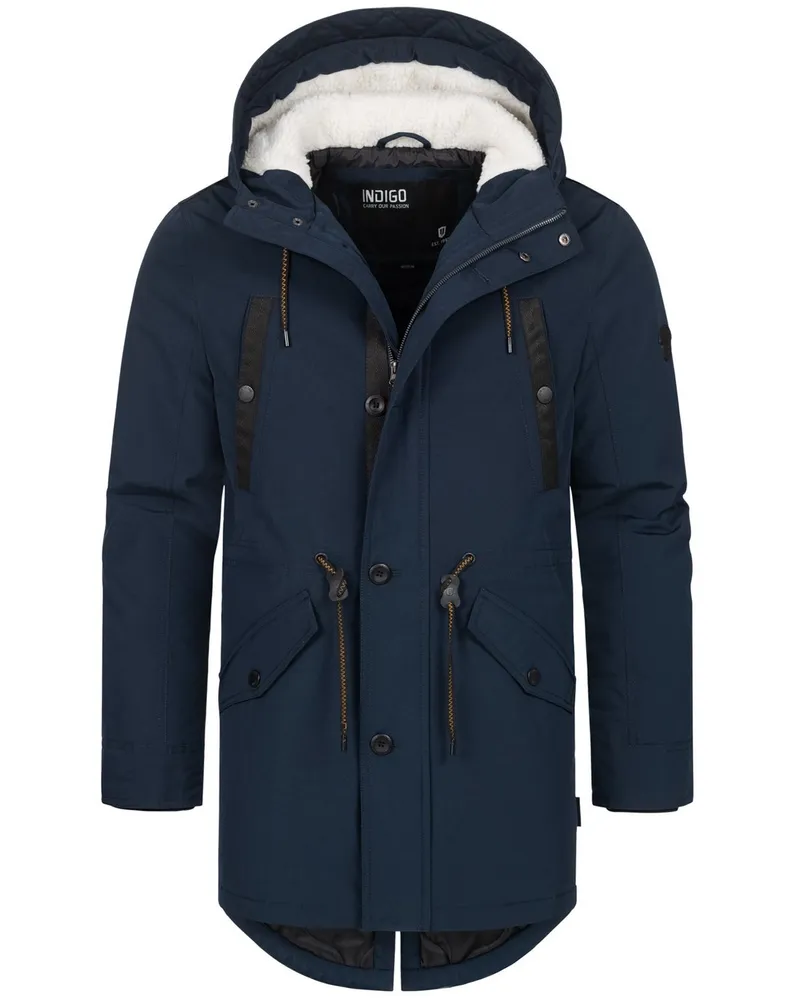 Indicode Parka Blau