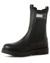 Tommy Hilfiger Boots aus Leder Schwarz