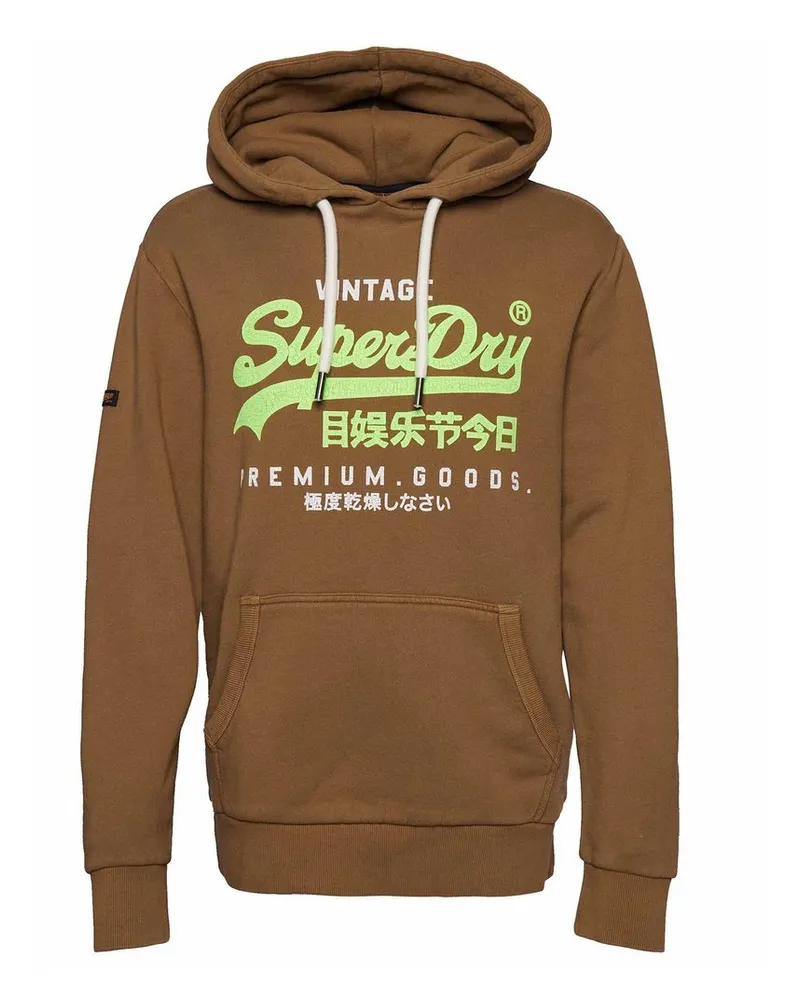 Superdry. Sweatshirt Braun