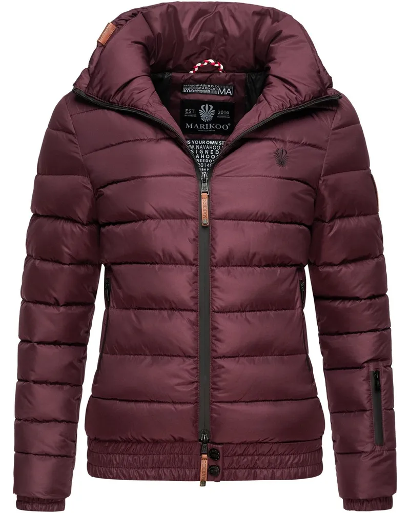 Marikoo Steppjacke Rot