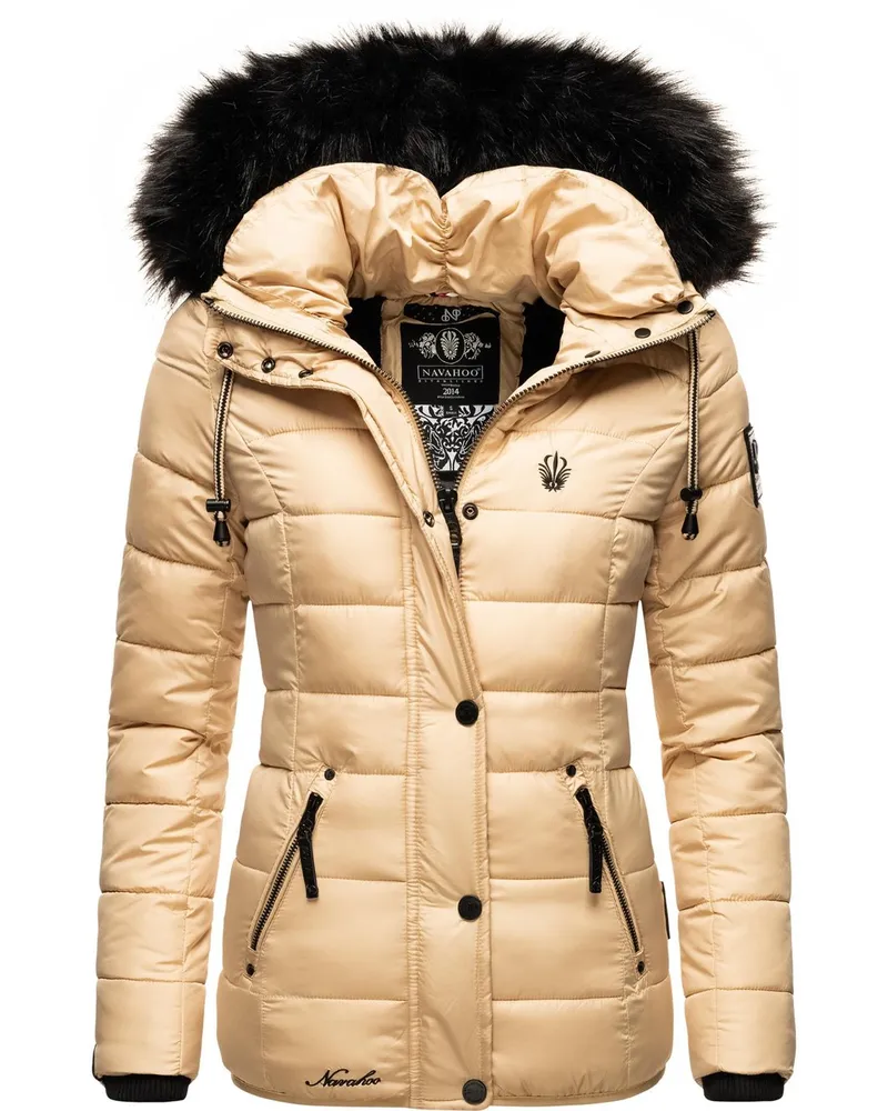 NAVAHOO Winterjacke Beige