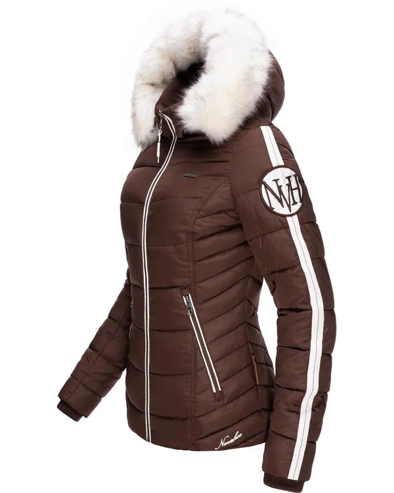 NAVAHOO Winterjacke Braun