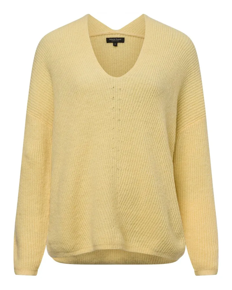 Marie Lund Pullover Gelb