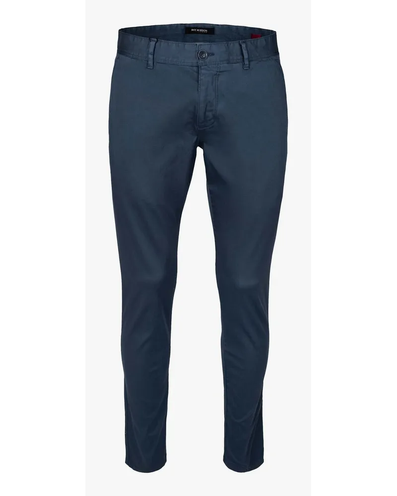 Roy Robson Bügelfaltenhose Blau