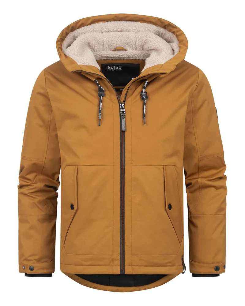 Indicode Winterjacke Braun