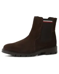 Tommy Hilfiger Boots aus Leder Braun