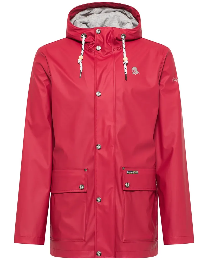 Schmuddelwedda Regenjacke Rot