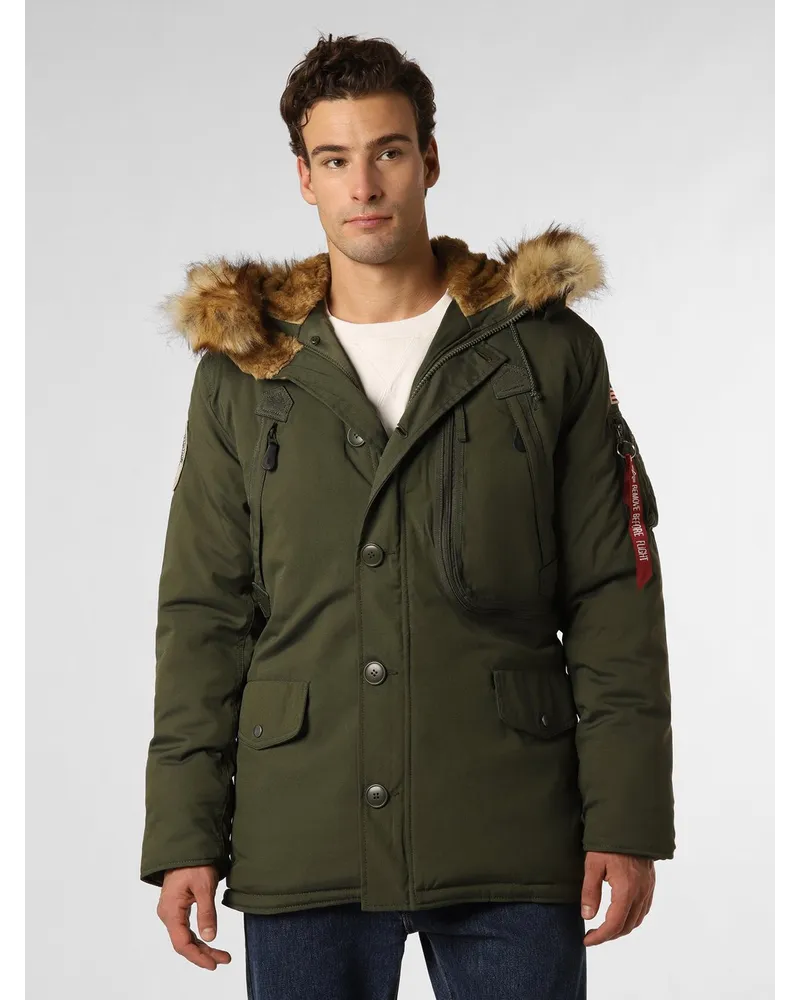 Alpha Industries Parka Grün